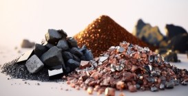 Small,Pile,Of,Minerals,Extracted,In,A,Rare,Earth,Mine