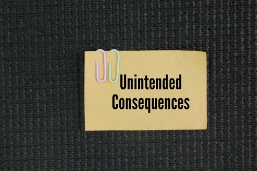 Paper,With,The,Word,Unintended,Consequences.,Outcomes,Of,An,Action