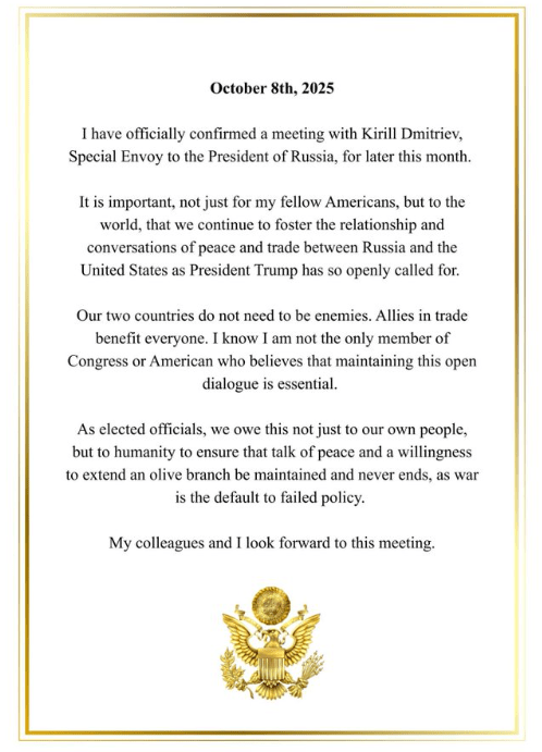 2025_10_11_01_57_19_Rep._Anna_Paulina_Luna_on_X_I_have_officially_confirmed_a_meeting_with_Kirill_