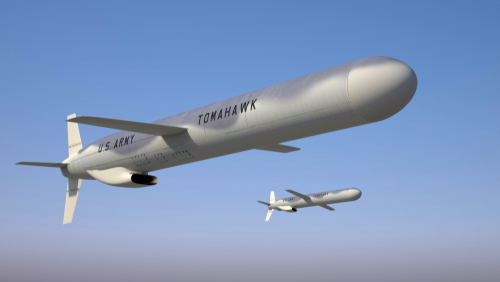 Two,Tomahawk,Cruise,Missile.,3d,Render.