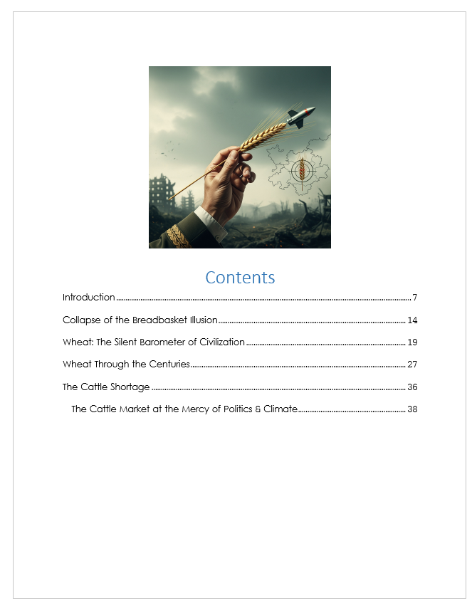 2025_Agricultural_Report Index 2025_Agricultural_Report Index