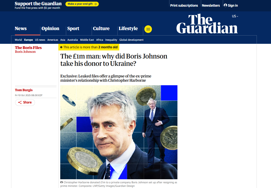 1boris Johnson bribe 1boris Johnson bribe