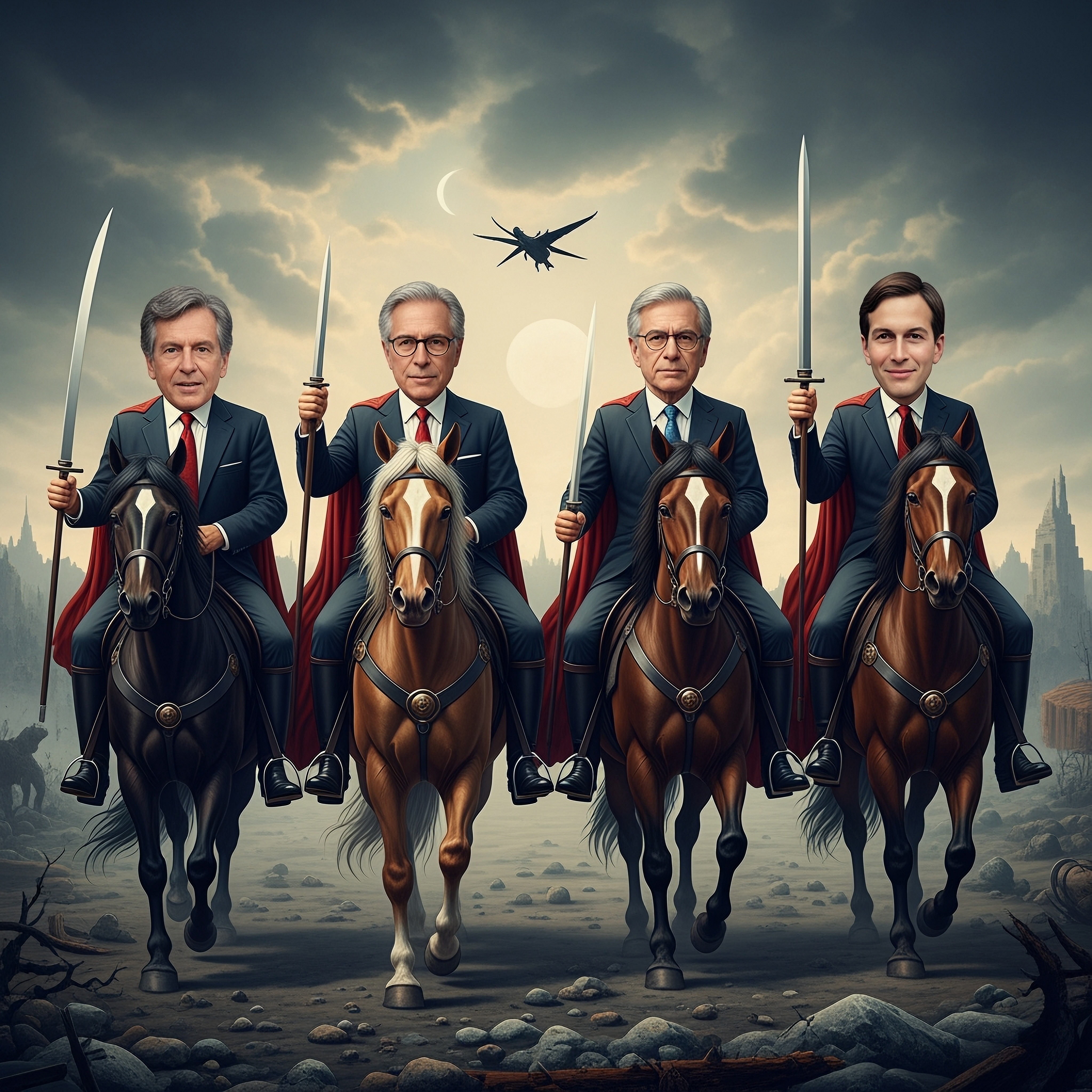 4 Horsemen Kushner Fink Witkoff Bessent 4 Horsemen Kushner Fink Witkoff Bessent