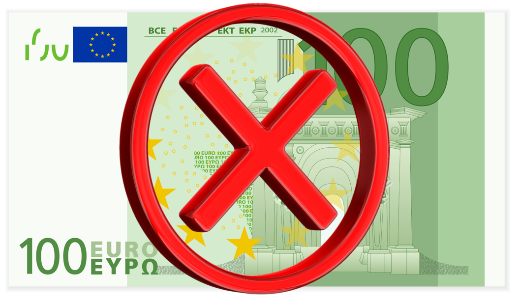 Cancel Currency Euro Cancel Currency Euro