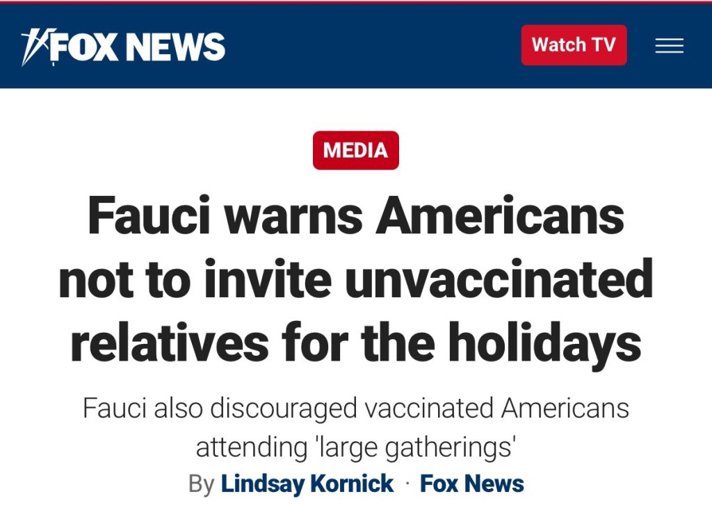 Fauci.Holidays
