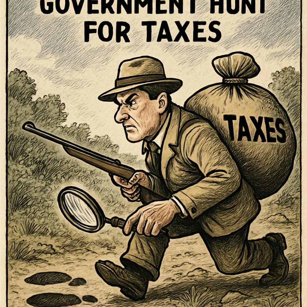 Government,Hunt,For,Taxes