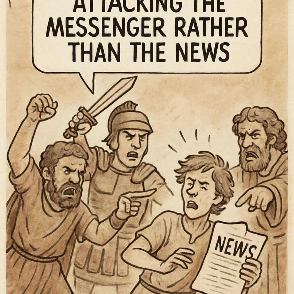 Attacking,The,Messenger,Rather,Than,The,News