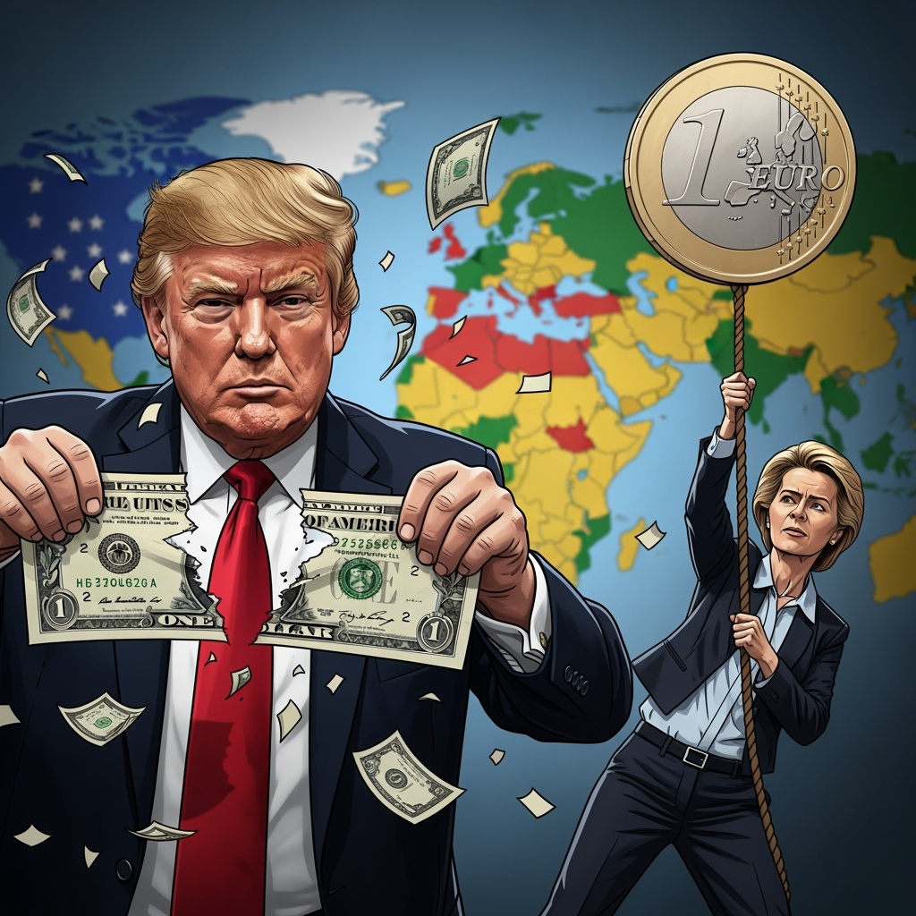 Currency,War,Trump,Wants,Lower,Dollar,Eu,Wants,Stronger,Euro
