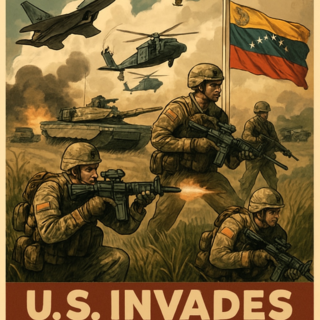 Us,Invades,Venezuela