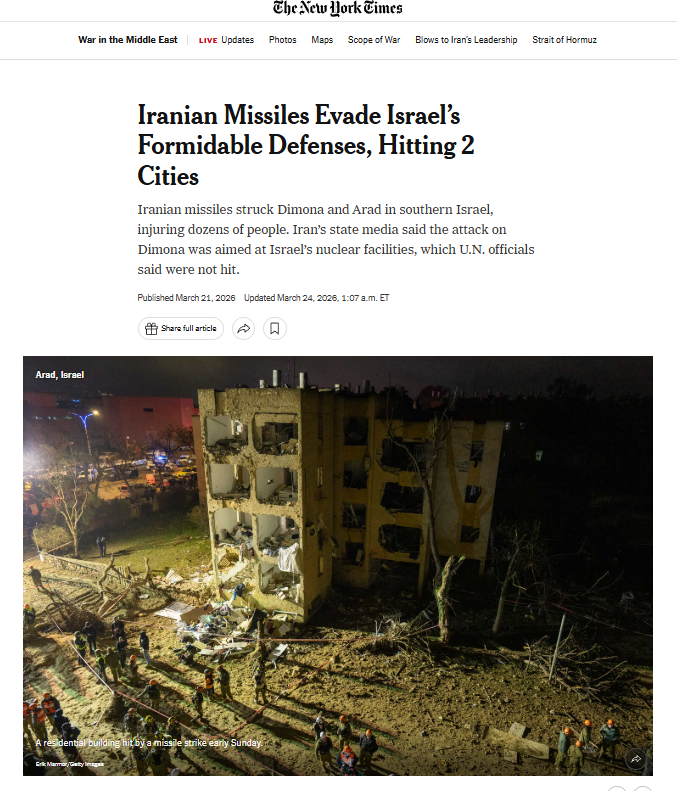 2026_03_24_16_34_24_Iranian_Missiles_Evade_Israel_s_Formidable_Defenses_Hitting_2_Cities_The_New_