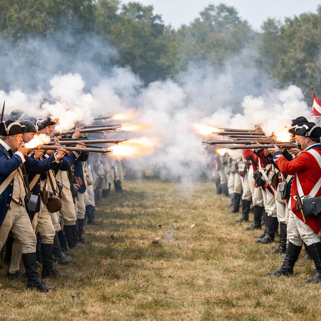 American vs British in Revolution American vs British in Revolution