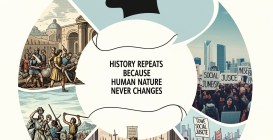 History,Repeats,Because,Human,Nature,Never,Changes