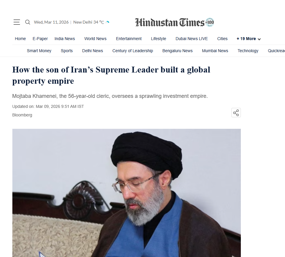 Mojtaba Khamenei Empire