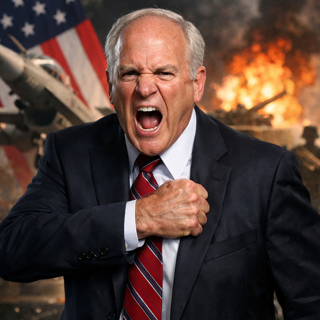 Neocon Pounding His Chest 2 Neocon Pounding His Chest 2