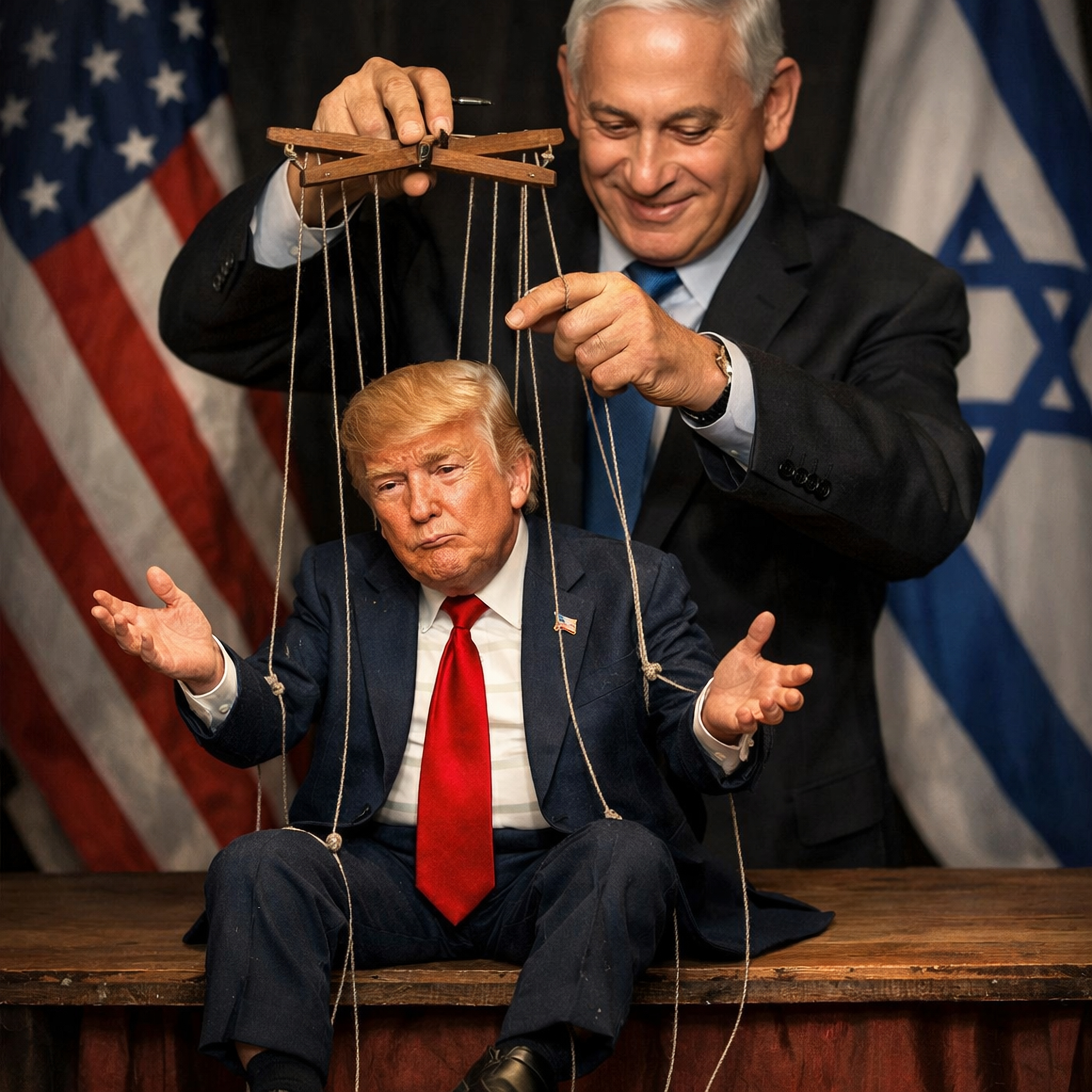 Netanyahu manipulates Trump 1 Netanyahu manipulates Trump 1