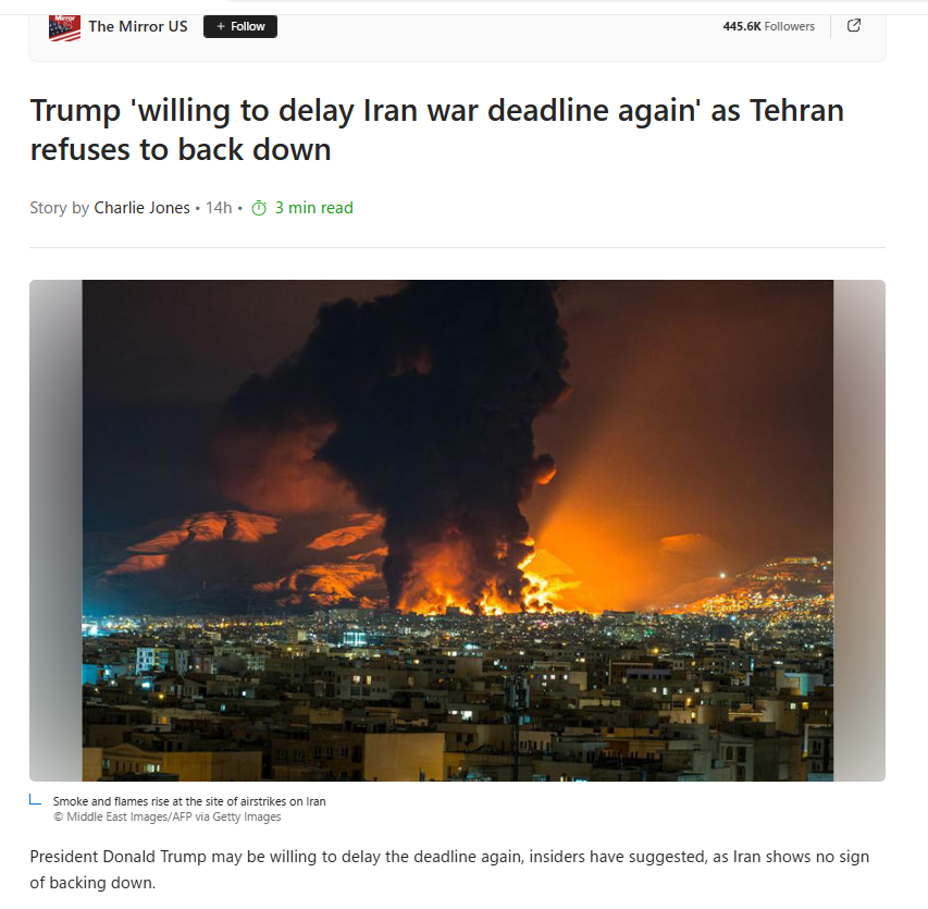 2026_04_07_19_30_24_Trump_willing_to_delay_Iran_war_deadline_again_as_Tehran_refuses_to_back_down 2026_04_07_19_30_24_Trump_willing_to_delay_Iran_war_deadline_again_as_Tehran_refuses_to_back_down