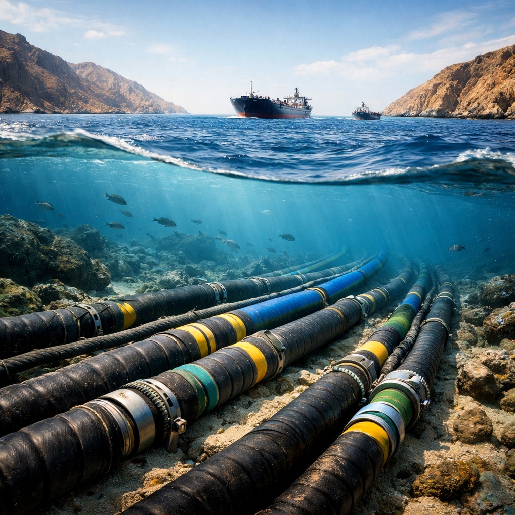 Internet Cable Stait Hormuz Internet Cable Stait Hormuz