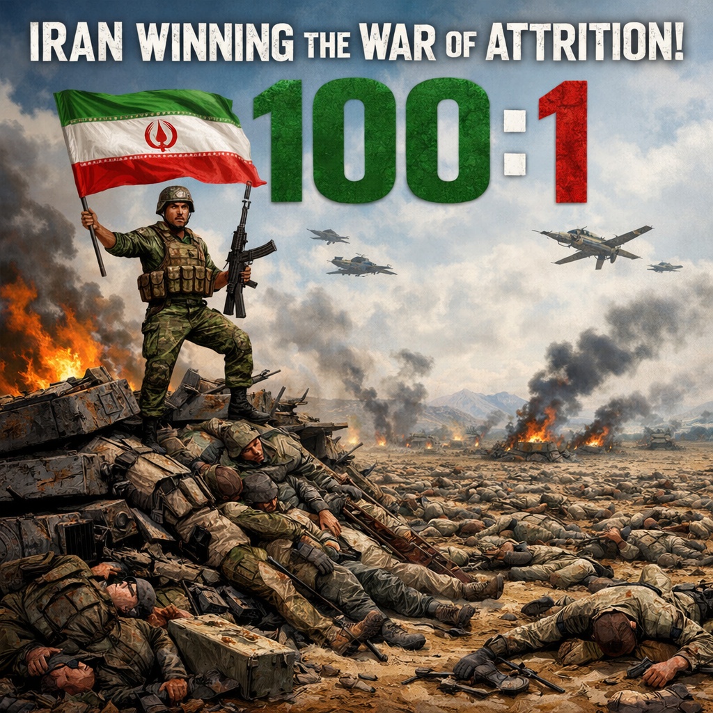 Iran Wins 100 to 1