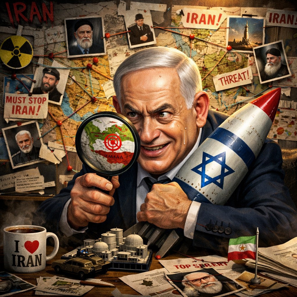 Netanyahu,Obsession,With,Iran