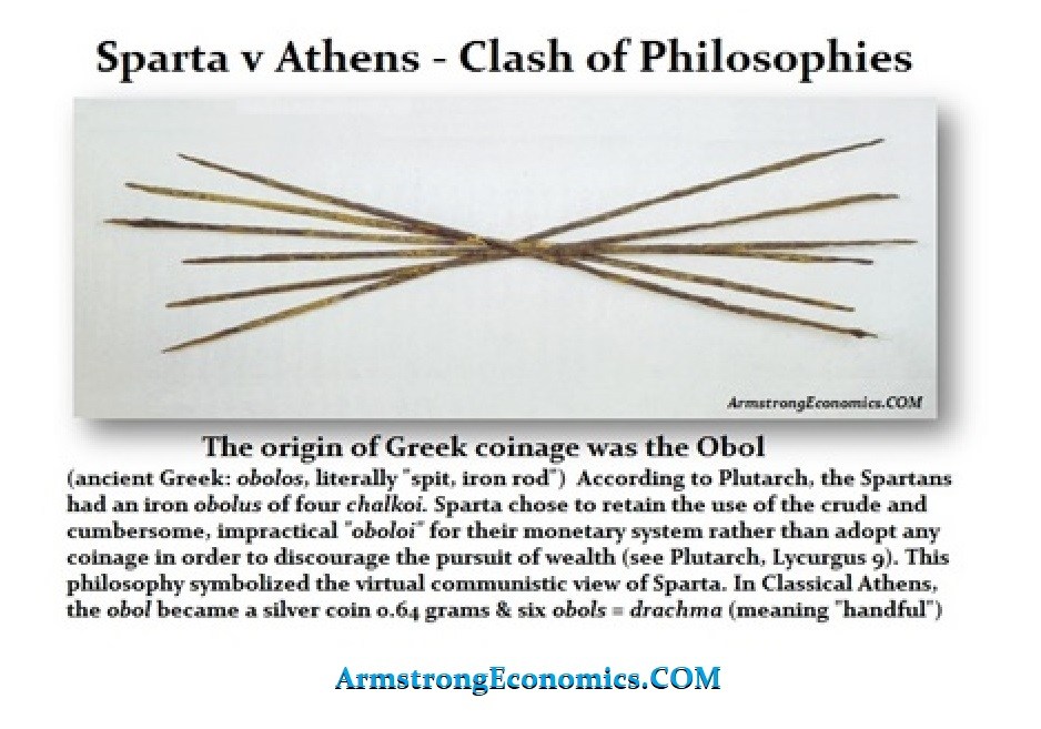 Sparta Coinage Spears Sparta Coinage Spears