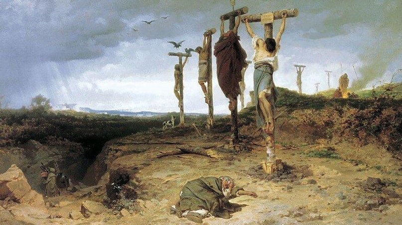 Spartacus_painting_crusified Spartacus_painting_crusified