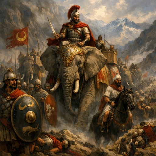 Hannibal Leading Carthaginian Army Hannibal Leading Carthaginian Army