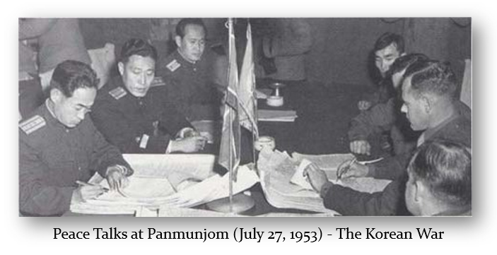 Peace Talks at Panmunjom July 27 1953 The Korean War Peace Talks at Panmunjom July 27 1953 The Korean War