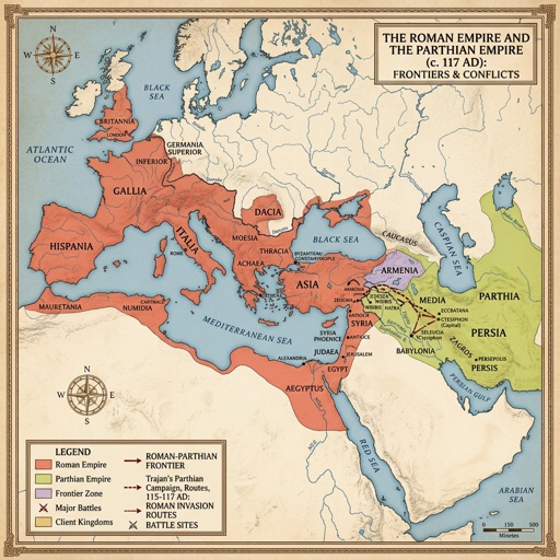 Roman Empire vs Parthian Empire Roman Empire vs Parthian Empire