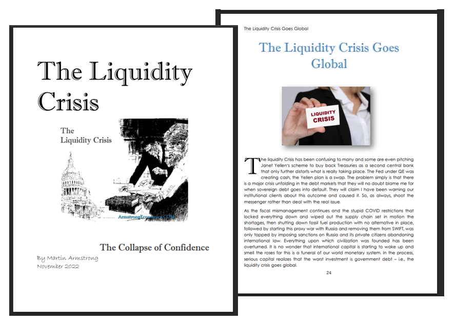 2022 Liquidity Crisis 2022 Liquidity Crisis