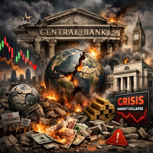 Central,Banking,Crisis,Worldwide