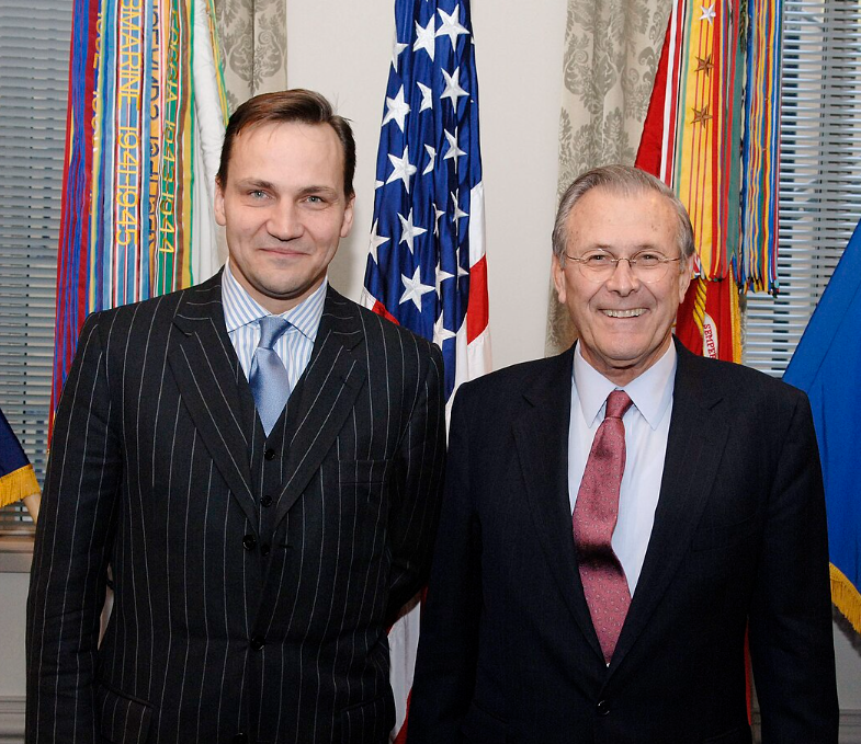 Sikorski and Rumsfeld Sikorski and Rumsfeld