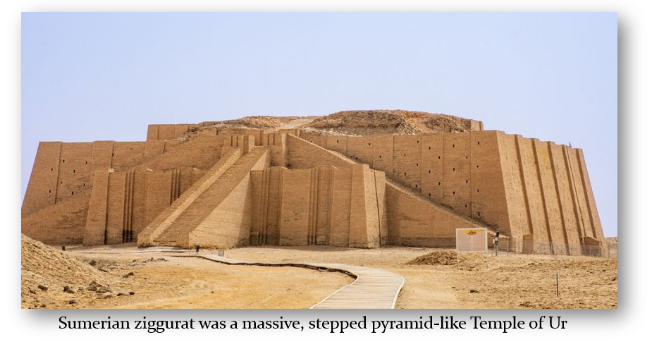 Sumerian ziggurat of Ur
