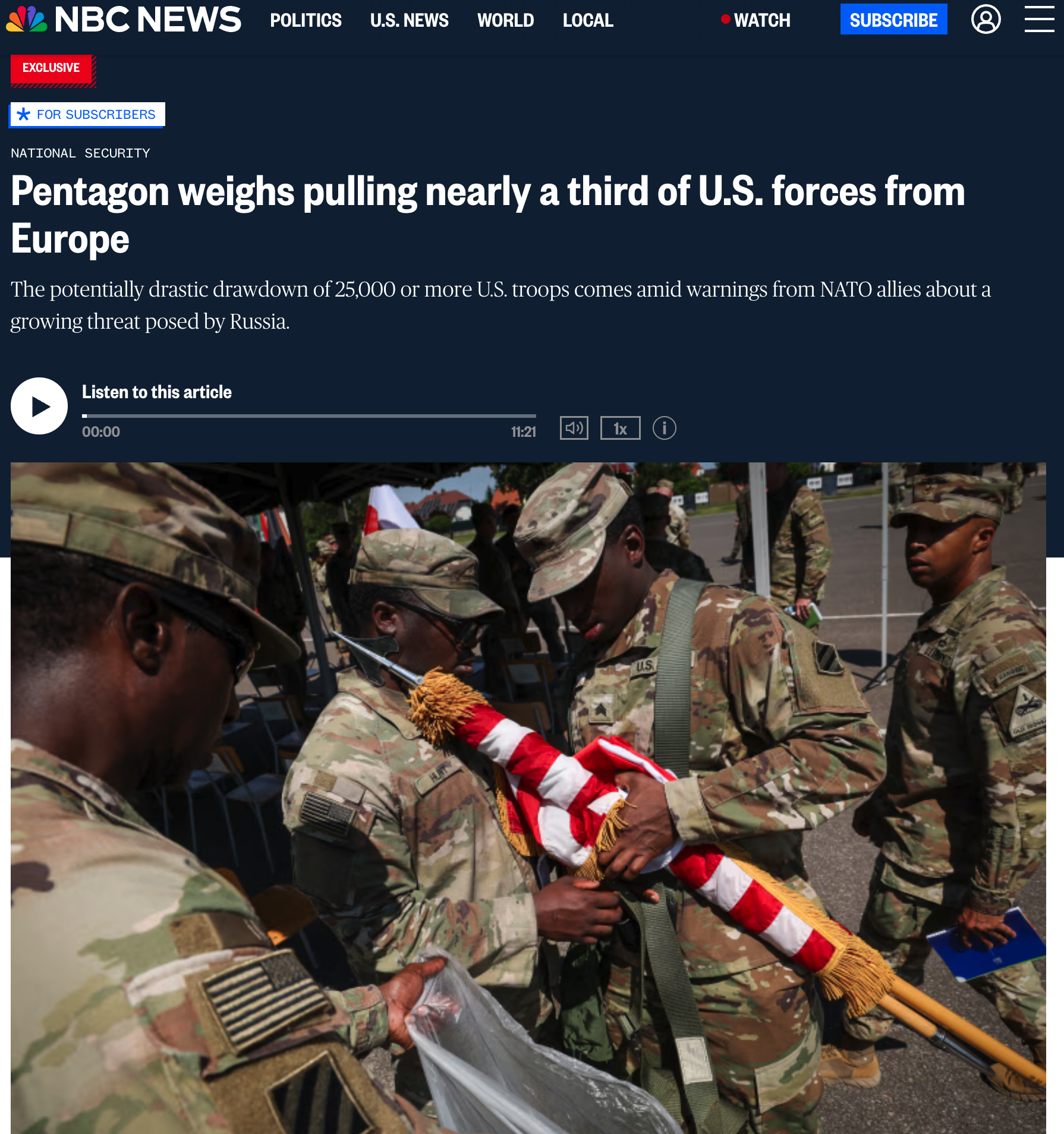 US withdraws Troops US withdraws Troops