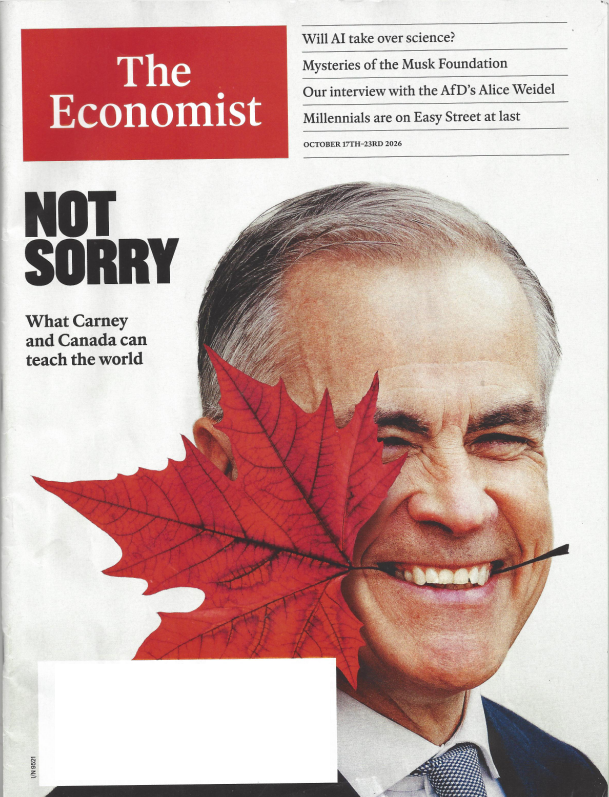 Carney Economist Cover