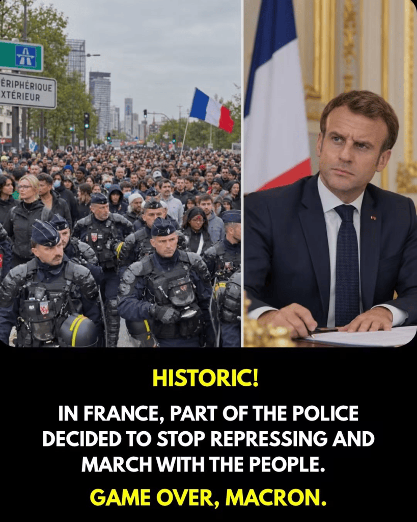 France Police Join the People