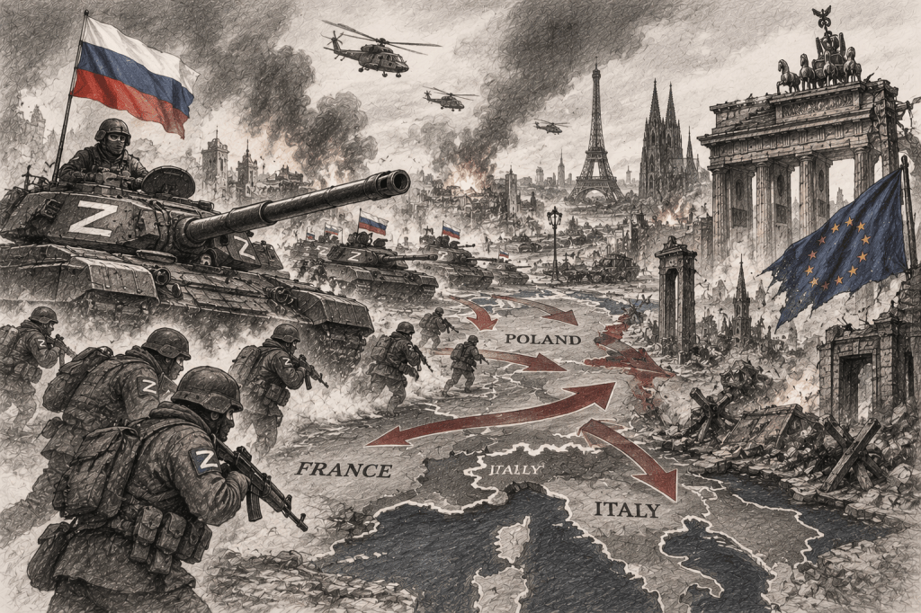 Russia Invades Europe