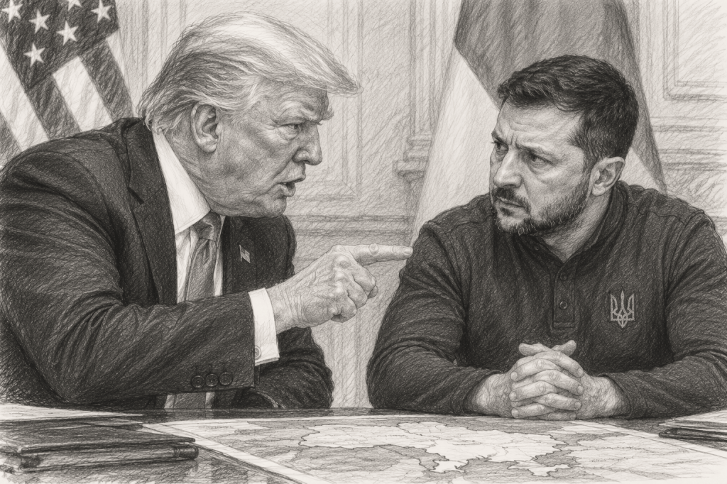 Trump vs Zelensky
