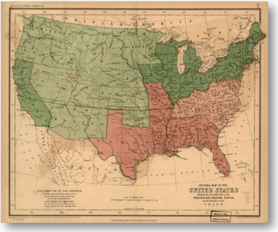 US Civil War-1 MAP